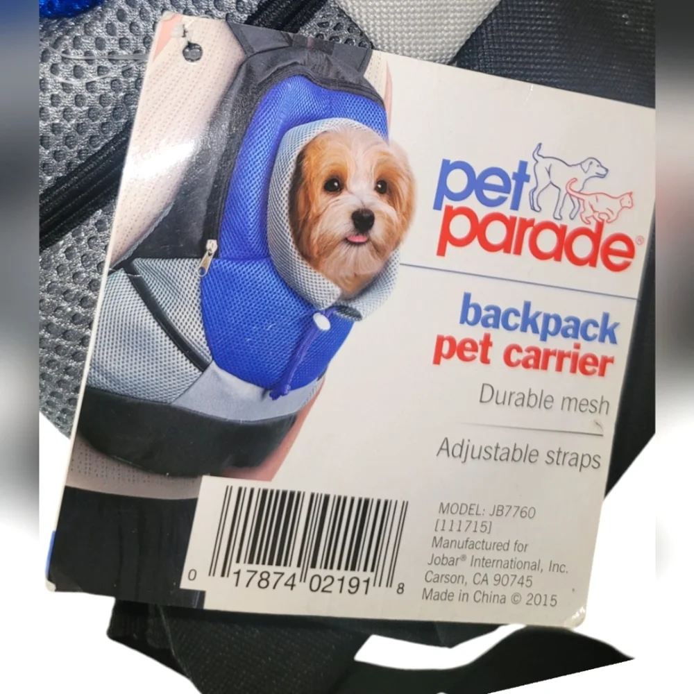 NWT Pet Backpack Carrier 🎒 🐶
